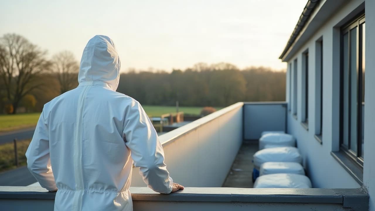 Toiture ondulée amiantée : la différencier d'une toiture fibrociment récente